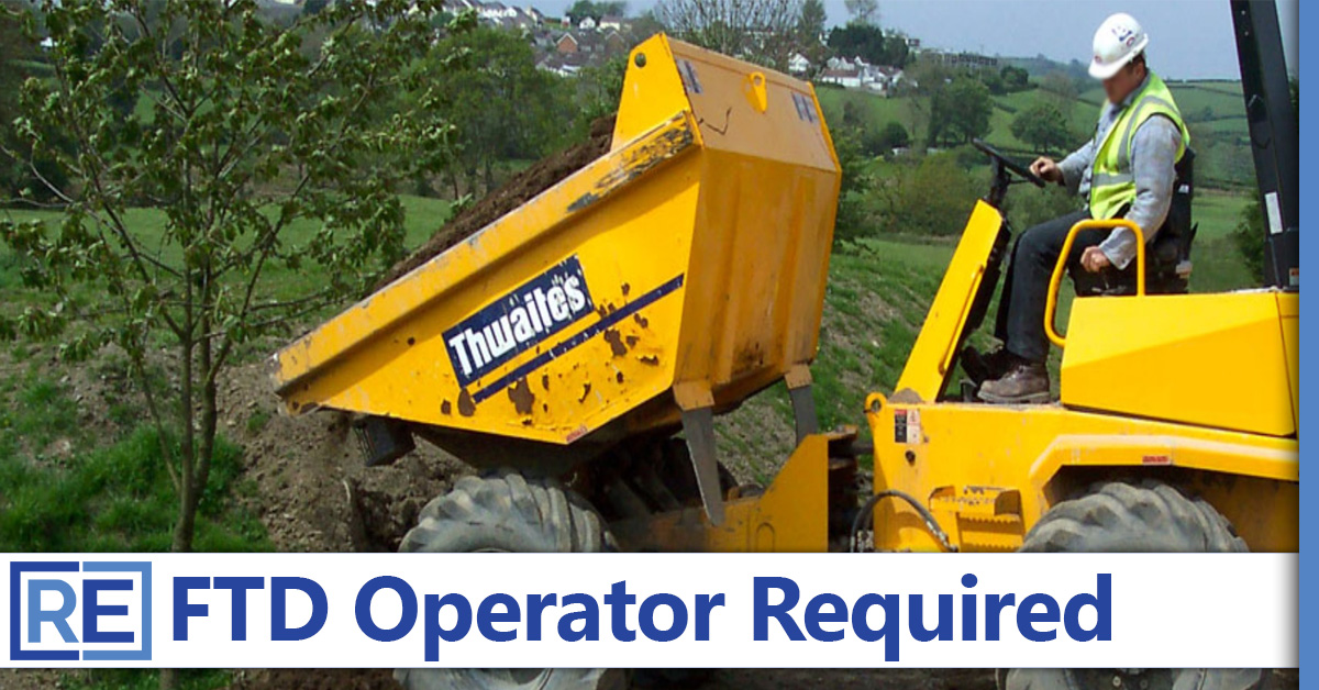 RecruitEasy Forward Tipping Dumpers Required image
