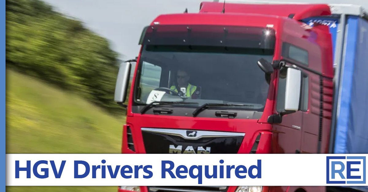 RecruitEasy HGV Drivers Required image