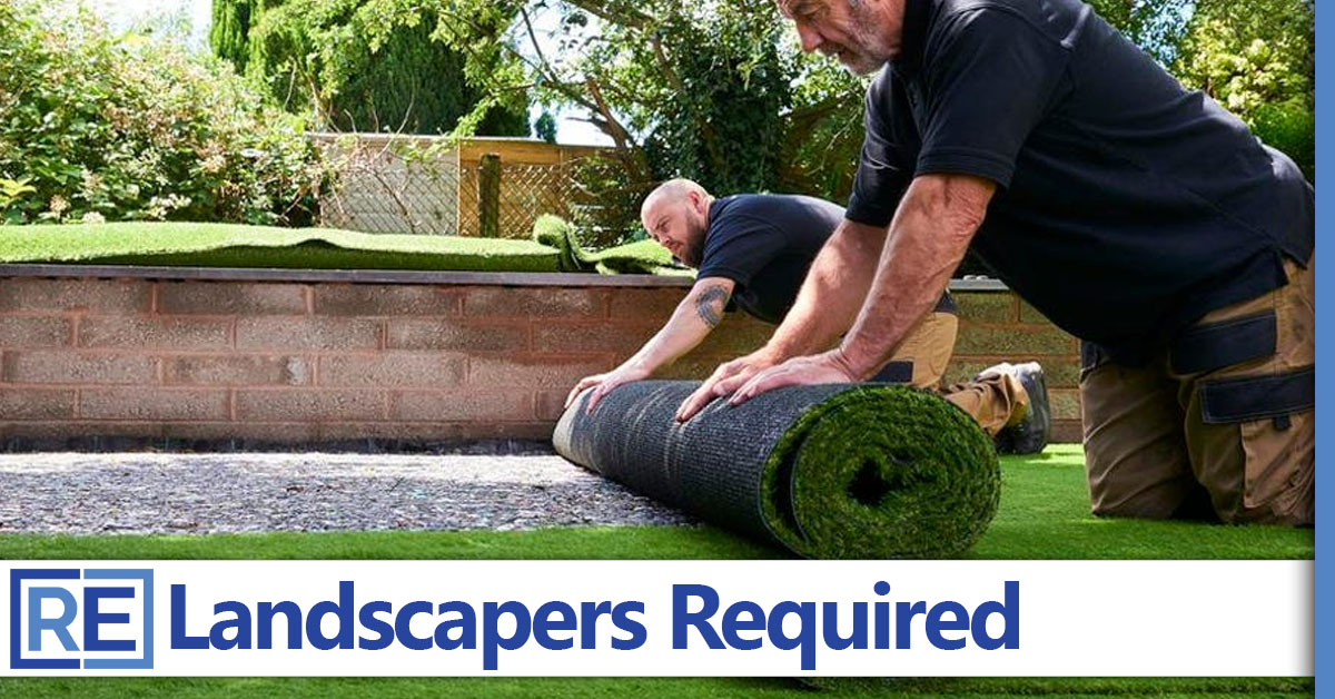 RecruitEasy Landscapers Required image