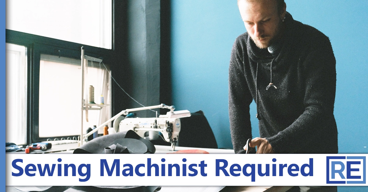 RecruitEasy Sewing Machinists Required image